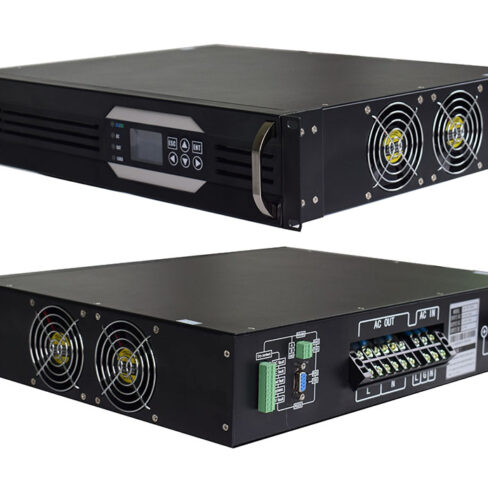 AC power supply with redundancy and fail-safe operation