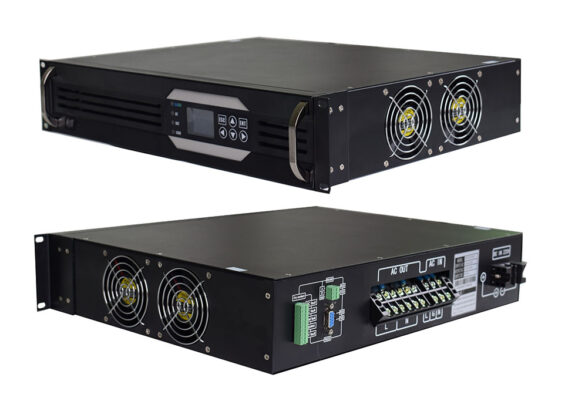 AC power supply with redundancy and fail-safe operation