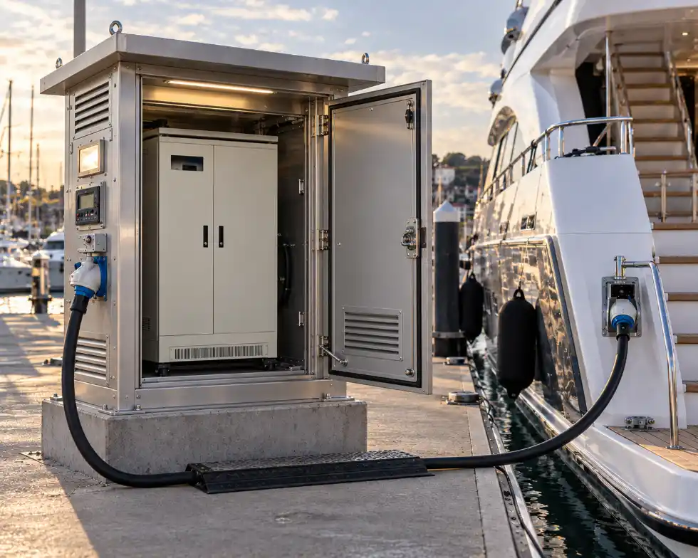 PXe-MS Series Marine & Shore Power Static Frequency Converters