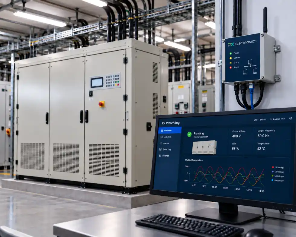 Static Frequency Converter Remote Monitoring Watchdog
